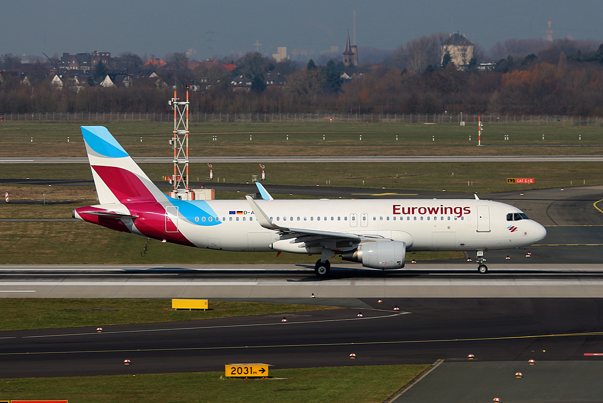 Eurowings, Airbus A 320-214, D-AIZS, DUS, 10.03.2016