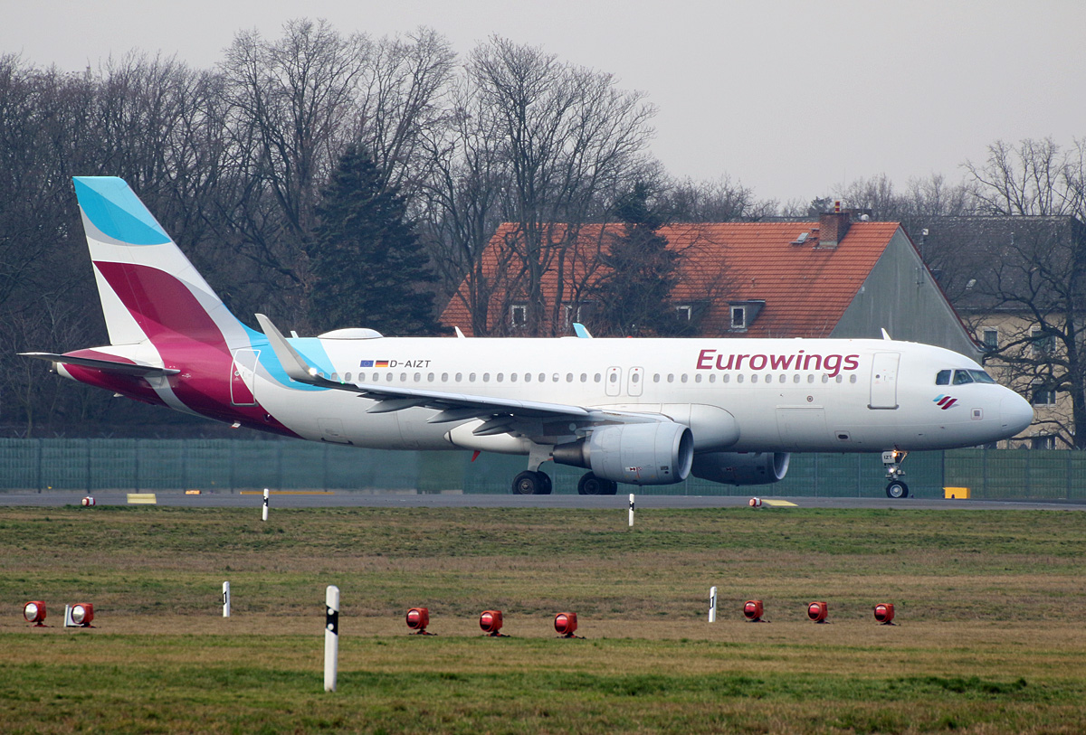 Eurowings, Airbus A 320-214, D-AIZT, TXL, 05.03.2020