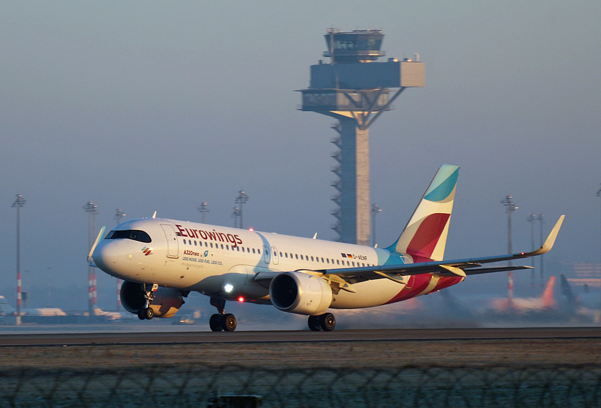 Eurowings, Airbus A 320-251N, D-AENF, BER, 01.12.2024