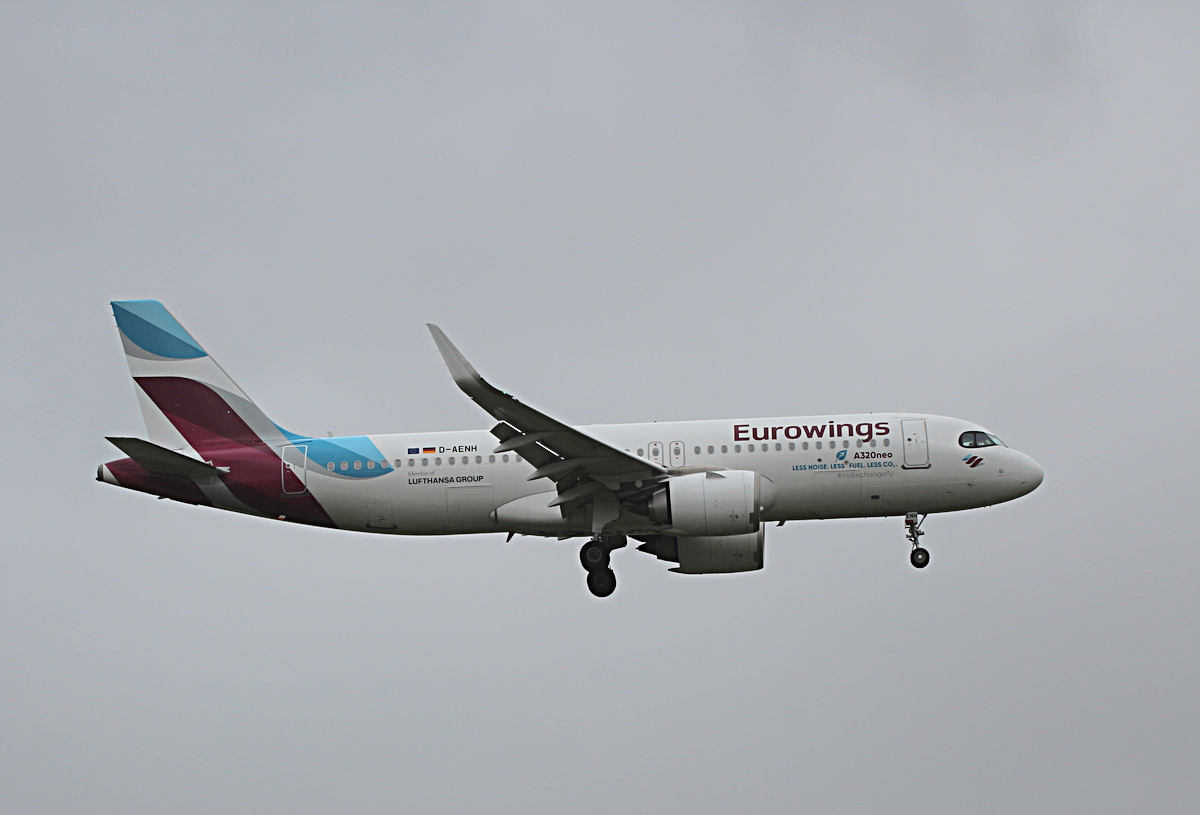 Eurowings, Airbus A 320-251N, D-AENH, BER, 10.10.2025