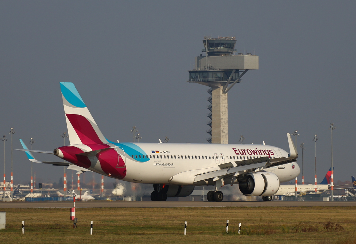 Eurowings, Airbus A 320-251N, D-AENH, BER, 07.11.2025