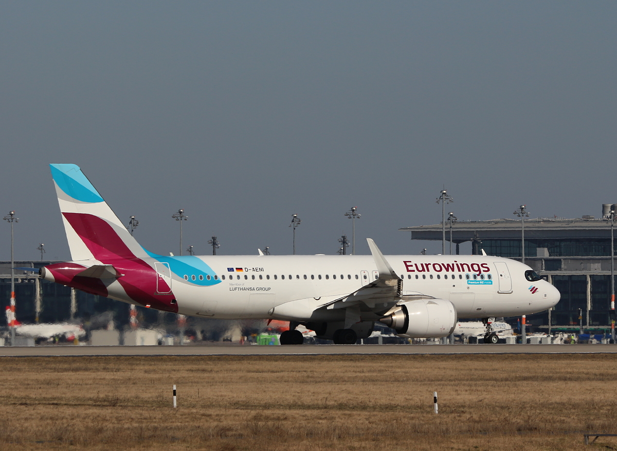 Eurowings, Airbus A 320-251N, D-AENI, BER, 06.03.2026