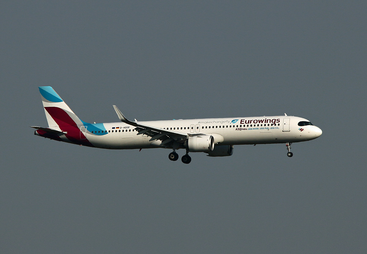 Eurowings, Airbus A 321-251NX, D-AEEE, BER, 04.09,.2024