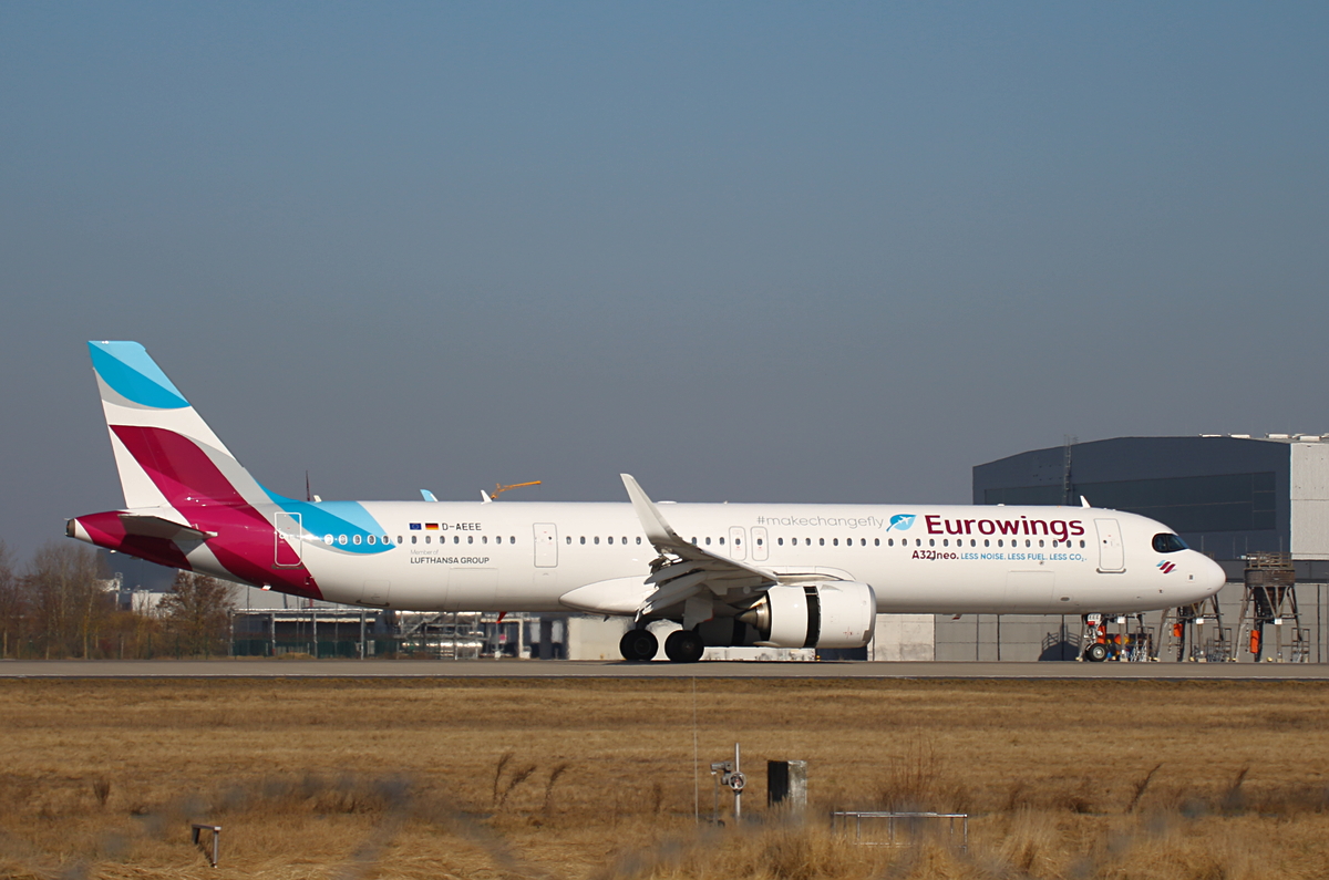 Eurowings, Airbus A 321-251NX, D-AEEE, BER, 06.03.2026