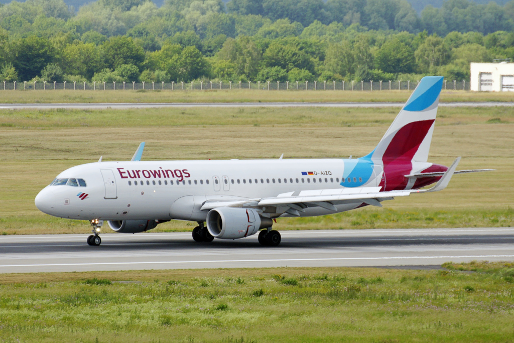 Eurowings Airbus A320-214 D-AIZQ EDDL-DUS, 14.06.2015