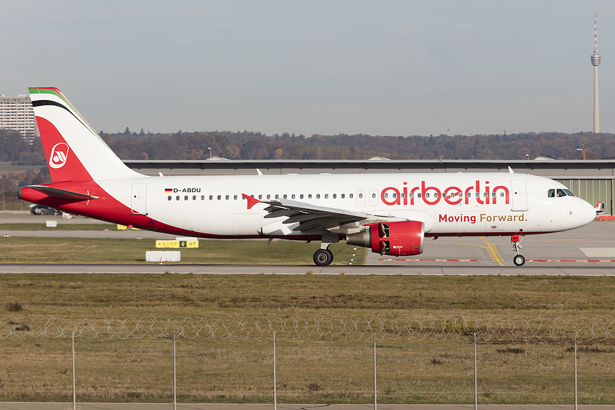 Eurowings, D-ABDU, Airbus, A320-214, 06.11.2018, STR, Stuttgart, Germany 



