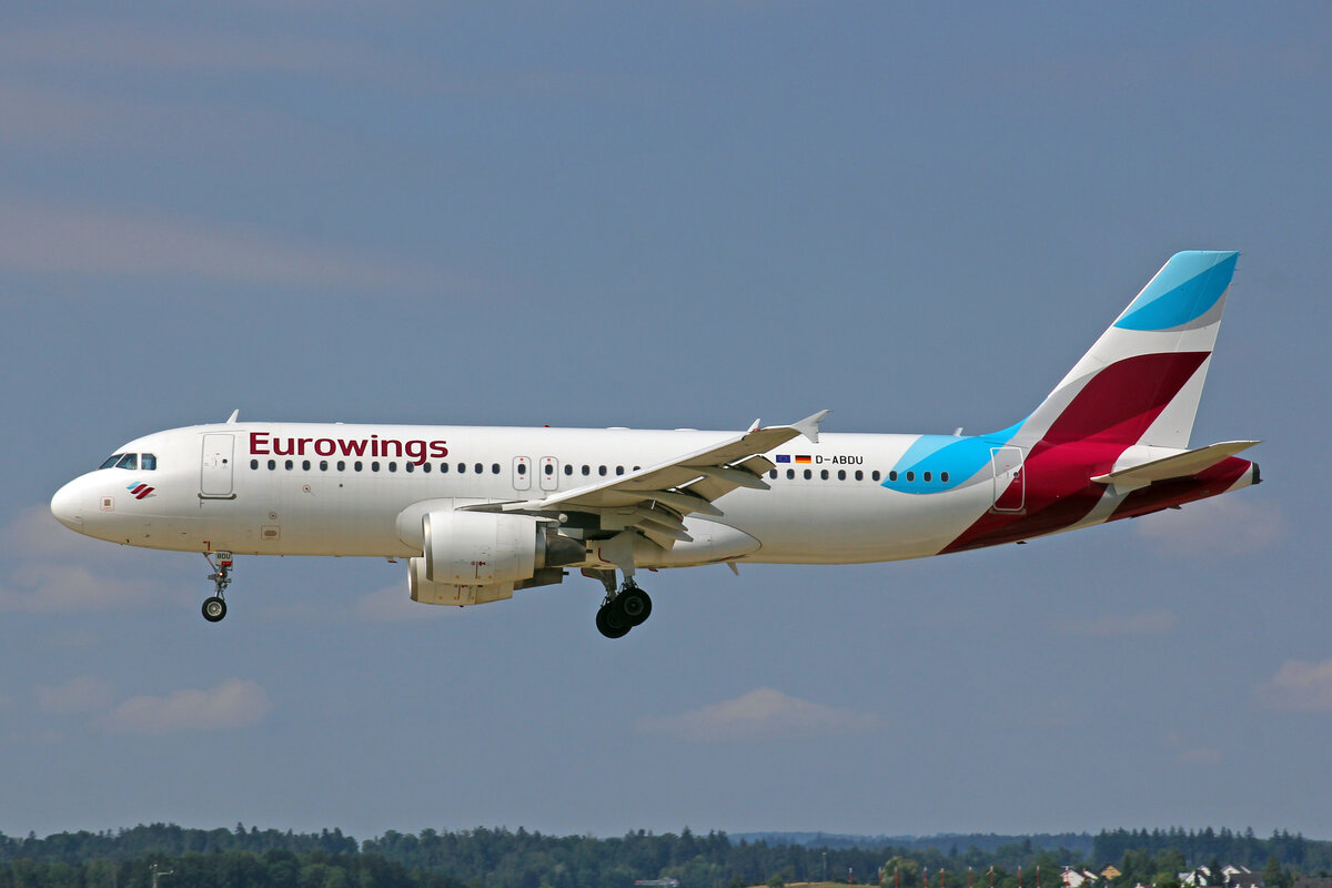 Eurowings, D-ABDU, Airbus A320-214, msn: 3516, 10.Juli 2022, ZRH Zürich, Switzerland.