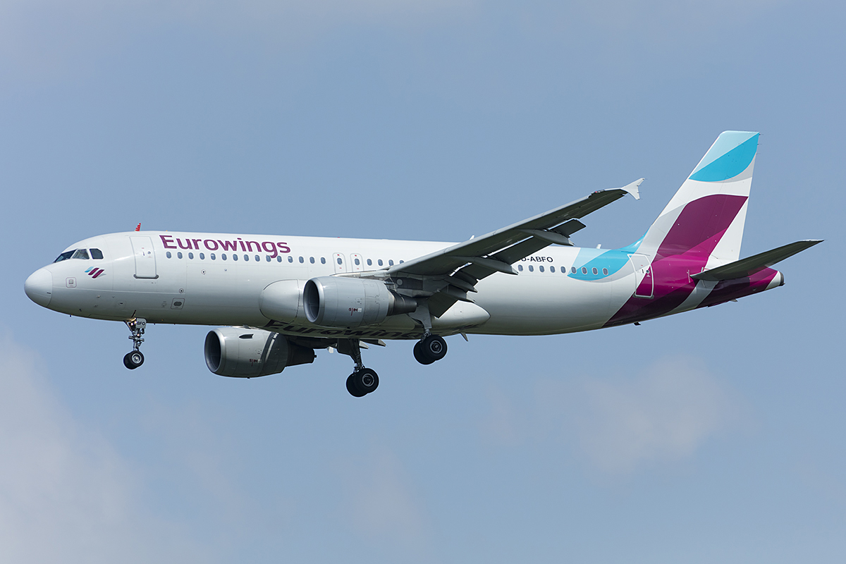 Eurowings, D-ABFO, Airbus, A320-214, 01.05.2019, MUC, München, Germany


