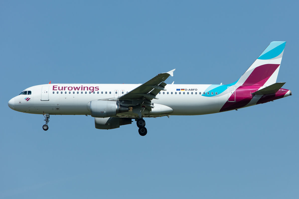 Eurowings, D-ABFO, Airbus, A320-214, 02.05.2019, MUC, München, Germany


