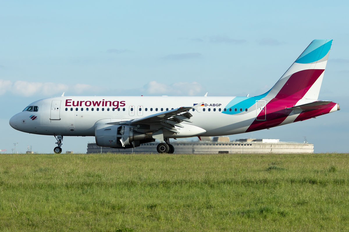Eurowings, D-ABGP, Airbus, A319-112, 12.05.2019, CDG, Paris, France







