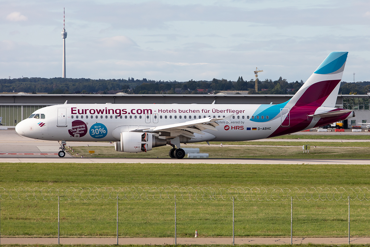 Eurowings, D-ABHC, Airbus, A320-214, 12.09.2019, STR, Stuttgart, Germany


