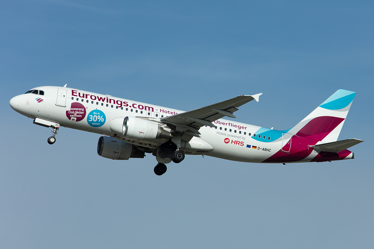Eurowings, D-ABHC, Airbus, A320-214, 27.10.2019, STR, Stuttgart, Germany






