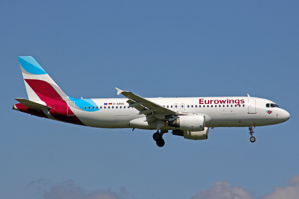Eurowings, D-ABHG, Airbus A320-214, msn: 2867, 01.Mai 2022, ZRH Zürich, Switzerland.