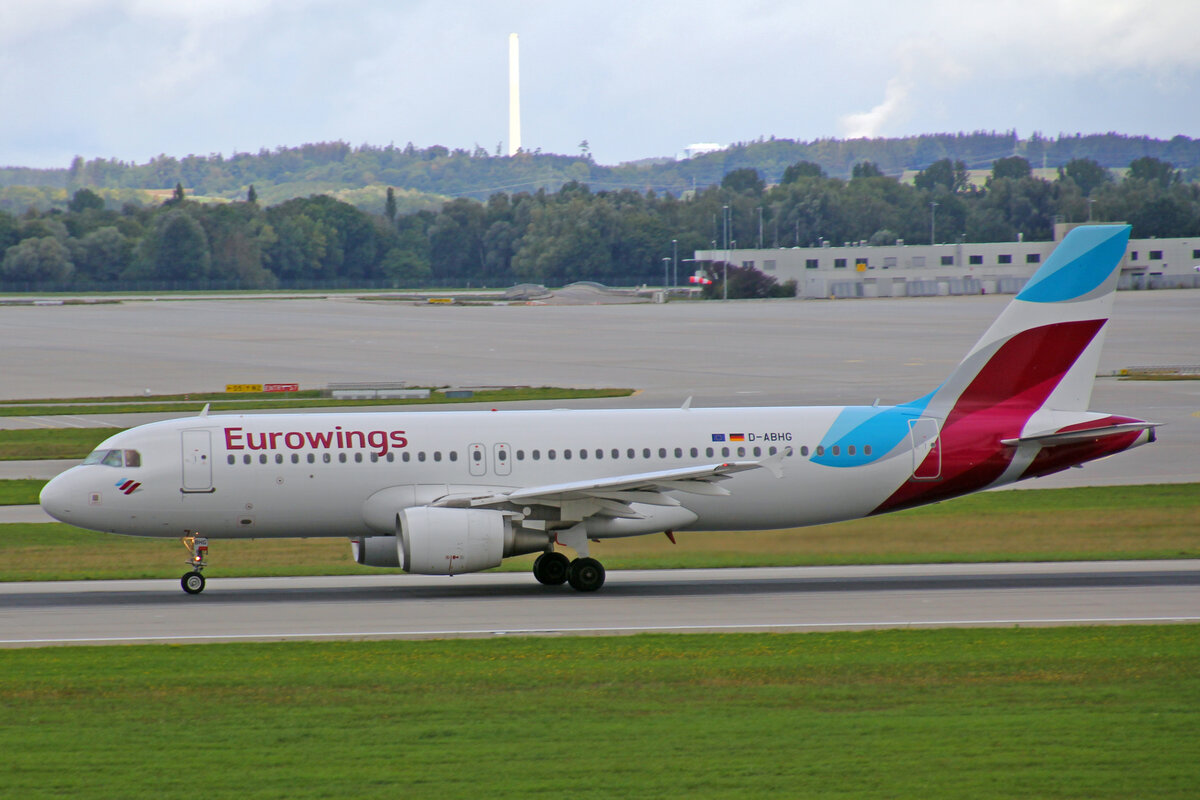 Eurowings, D-ABHG, Airbus A320-214, msn: 2867, 10.September 2022, MUC München, Germany.