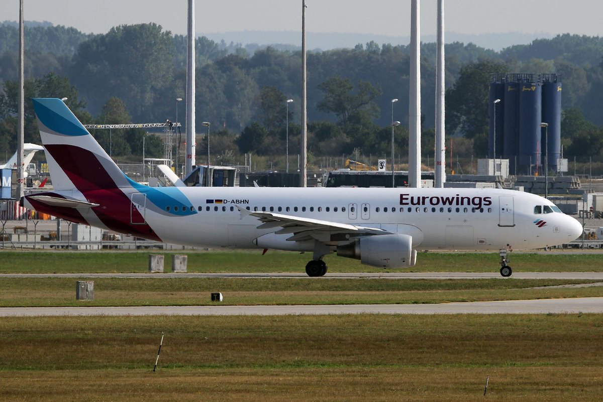 Eurowings, D-ABHN, Airbus, A 320-214, MUC-EDDM, München, 20.08.2018, Germany
