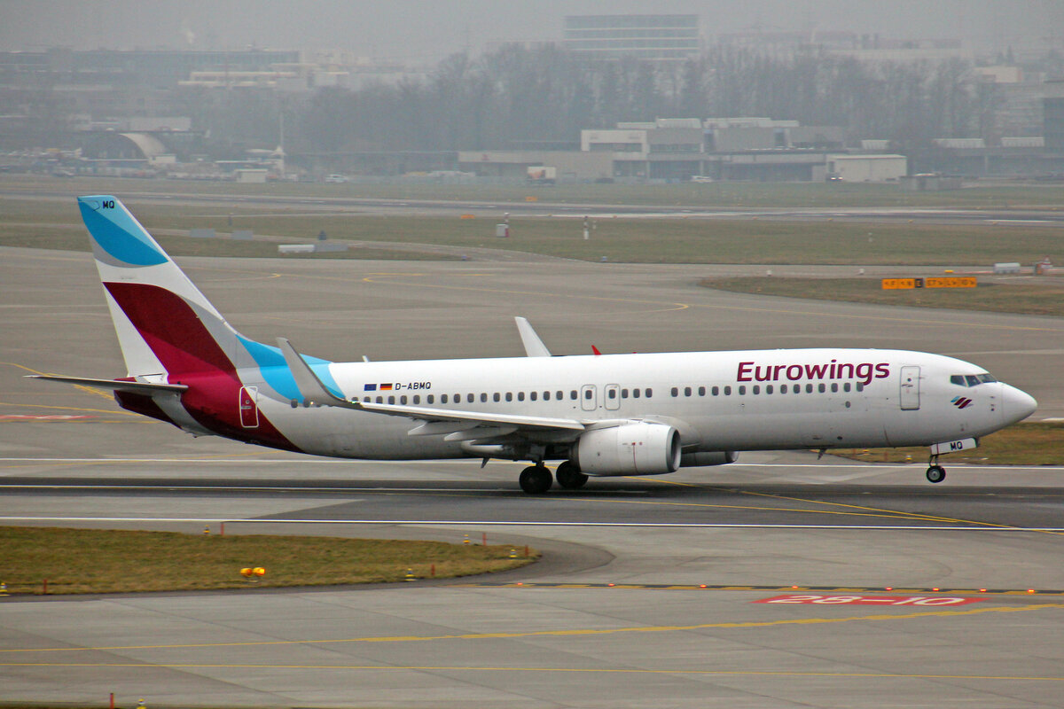 Eurowings, D-ABMQ, Boeing B737-86J, msn: 37780/4500, 03.März 2023, ZRH Zürich, Switzerland.
