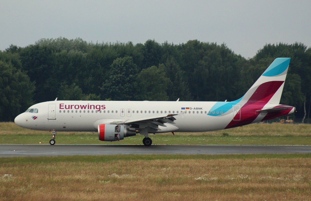 Eurowings, D-ABNK,MSN 1769,Airbus A 320-214, 28.06.2017, HAM-EDDH, Hamburg, Germany 