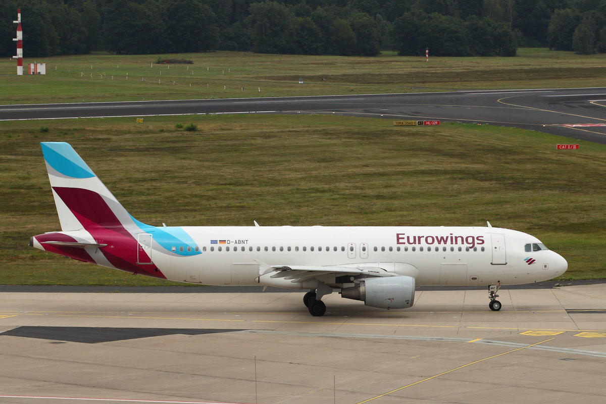 Eurowings, D-ABNT, Airbus A320-214. Köln-Bonn (CGN/EDDK) am 16.07.2017.
