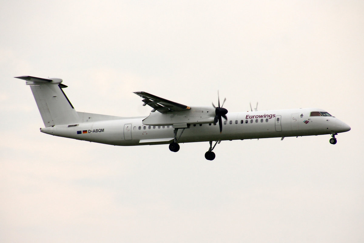 Eurowings, D-ABQM, Bombardier DHC-8 402, msn: 4119, 25.Mai 2019, ZRH Zürich, Switzerland.