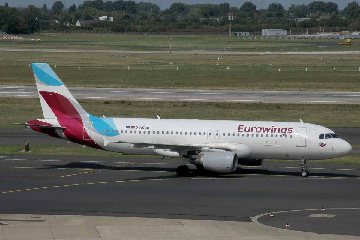 Eurowings, D-ABZK, Airbus, A 320-216, DUS-EDDL, Düsseldorf, 21.08.2019, Germany 