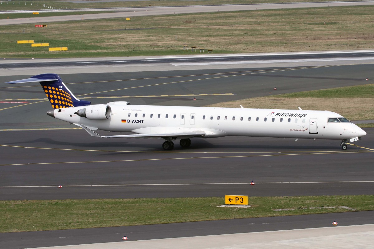Eurowings, D-ACNT  ohne , Bombardier, CRJ-900 NG (Germanwings-St.), 03.04.2015, DUS-EDDL, Düsseldorf, Germany