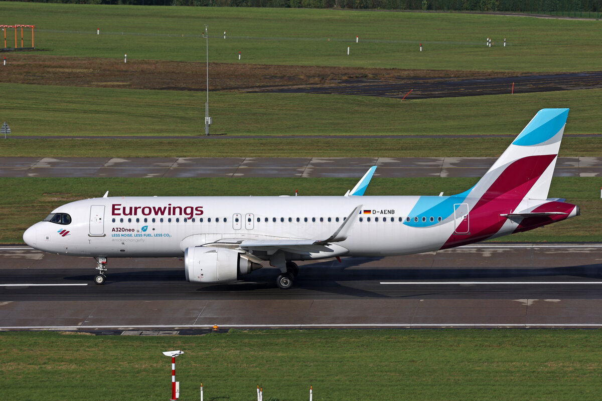 Eurowings, D-AENB, Airbus A320-251N, msn: 10798, 14.Oktober 2023, ZRH Zürich, Switzerland.