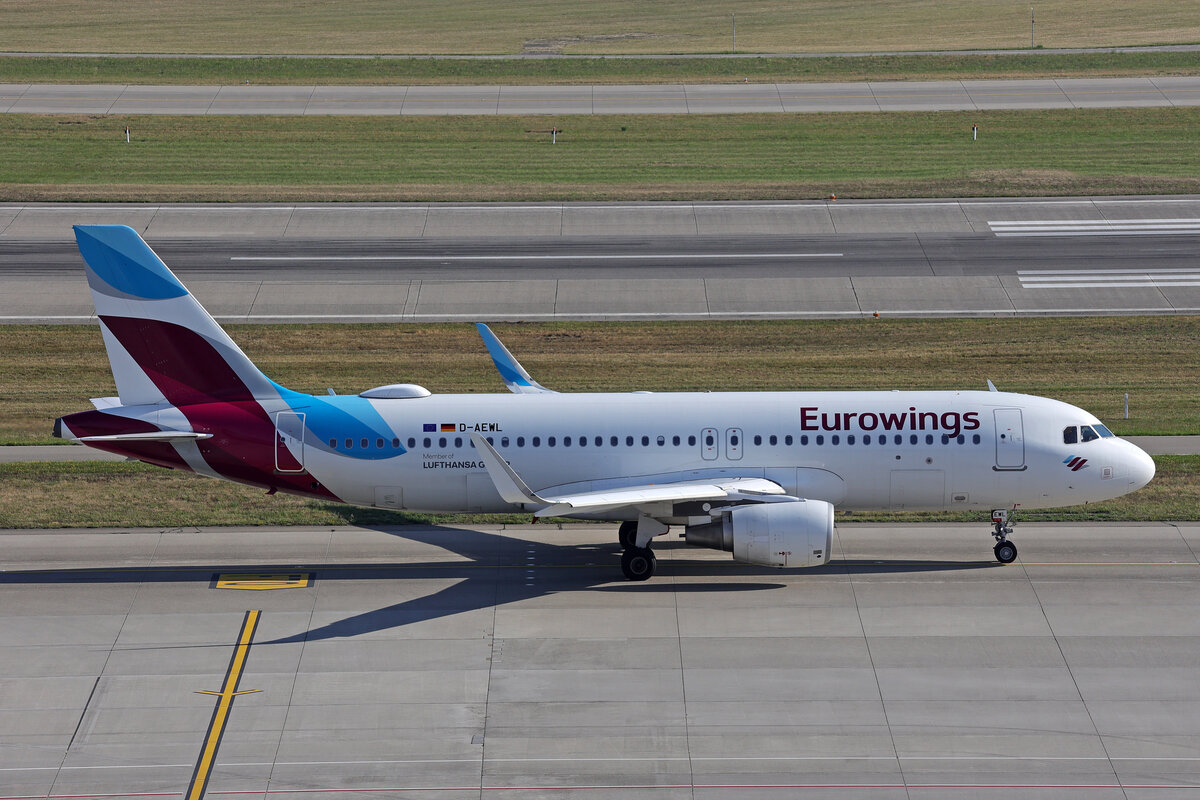Eurowings, D-AEWL, Airbus A320-214, msn: 7263, 19.Juni 2026, ZRH Z�rich, Switzerland.