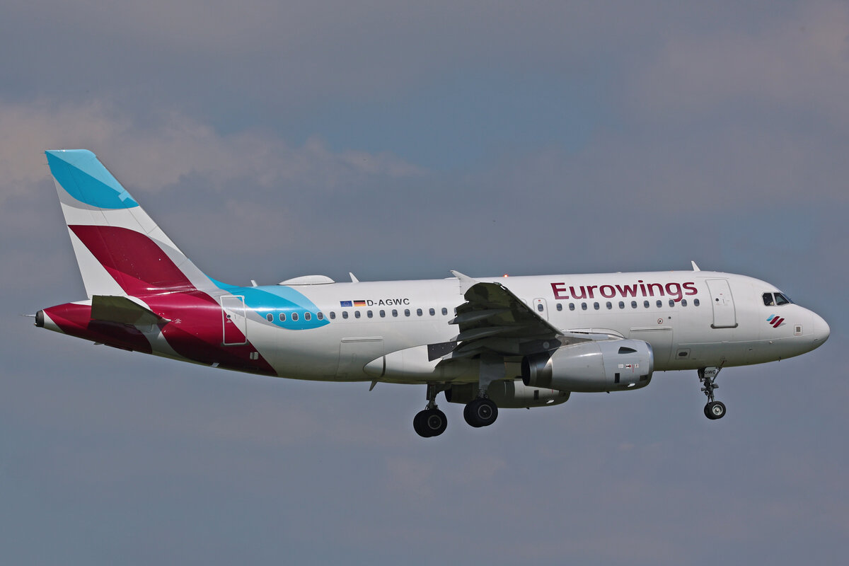 Eurowings, D-AGWC, Airbus A319-132, msn: 2976, 03.Mai 2023, ZRH Zürich, Switzerland.