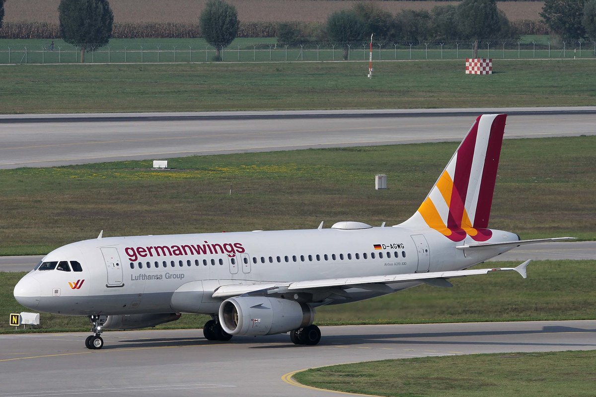 Eurowings, D-AGWG, Airbus, A 319-132, ~ U4-Lkrg., MUC-EDDM, München, 05.09.2018, Germany