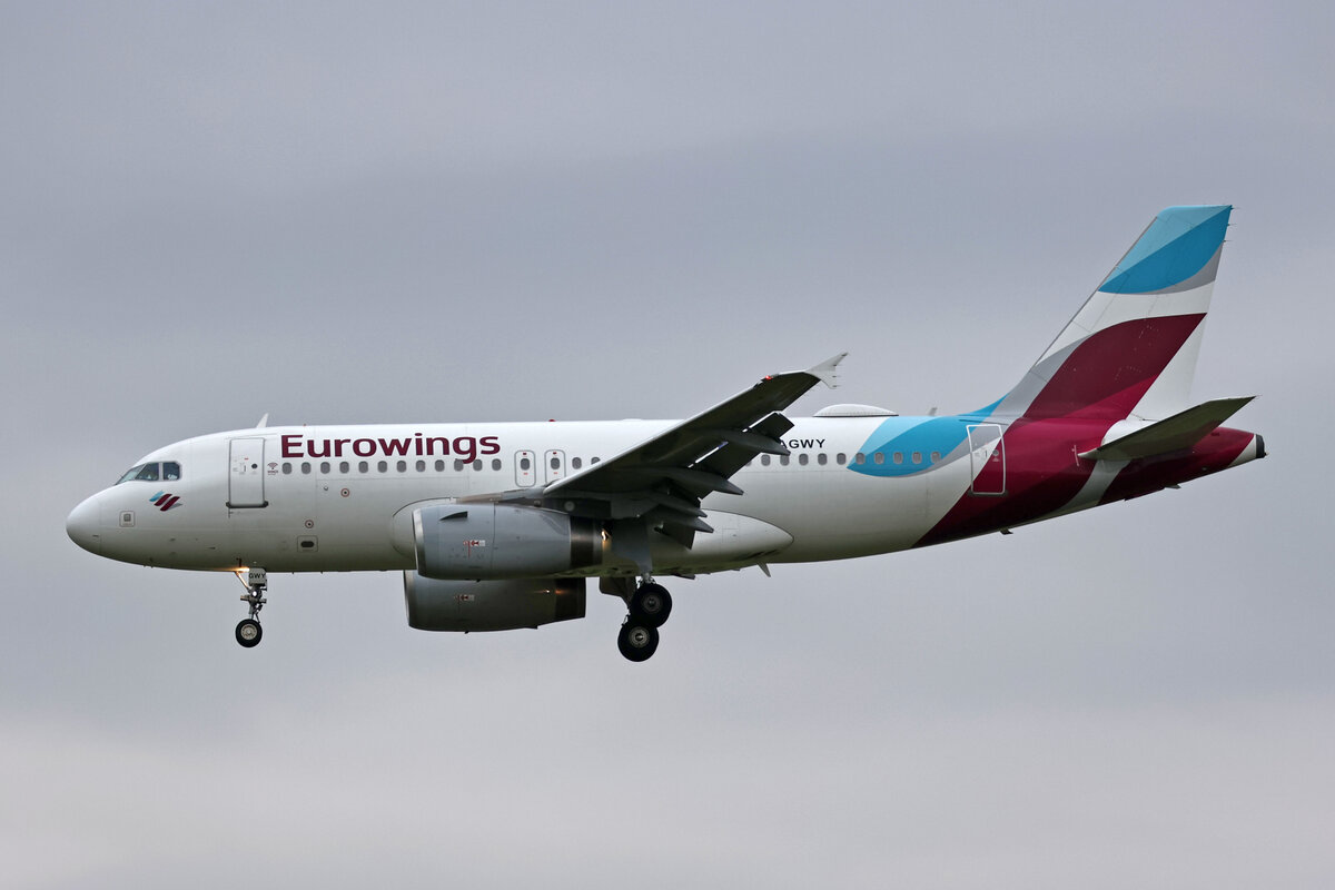 Eurowings, D-AGWY, Airbus A319-132, msn: 5941, 19.April 2023, ZRH Zürich, Switzerland.