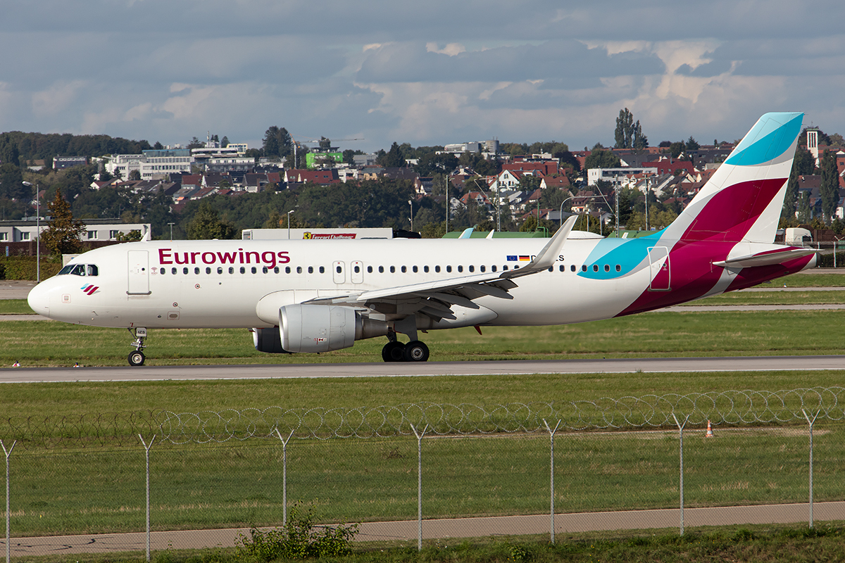 Eurowings, D-AIZS, Airbus, A320-214, 12.09.2019, STR, Stuttgart, Germany

