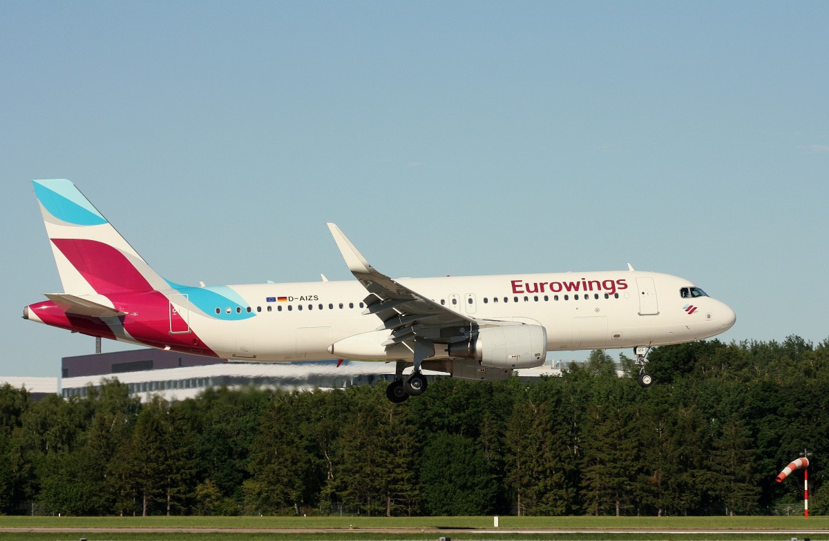 Eurowings, D-AIZS,(c/n 5557), Airbus A 320-214 (SL), 01.07.2015, HAM-EDDH,Hamburg, Germany 