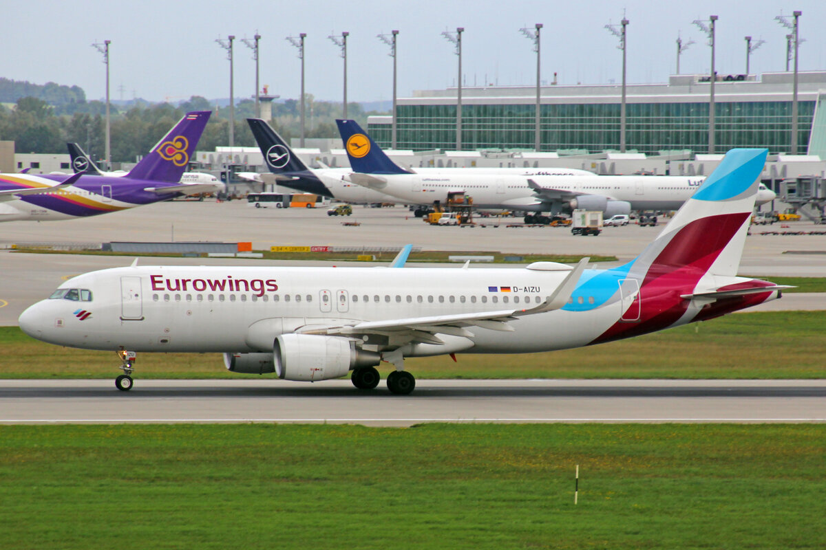 Eurowings, D-AIZU, Airbus A320-214, msn: 5635, 10.September 2022, MUC München, Germany.