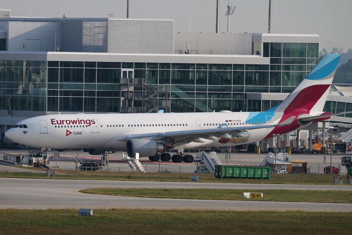 Eurowings, D-AXGA, Airbus, A 330-203, Cuba-St., MUC-EDDM, München, 20.08.2018, Germany