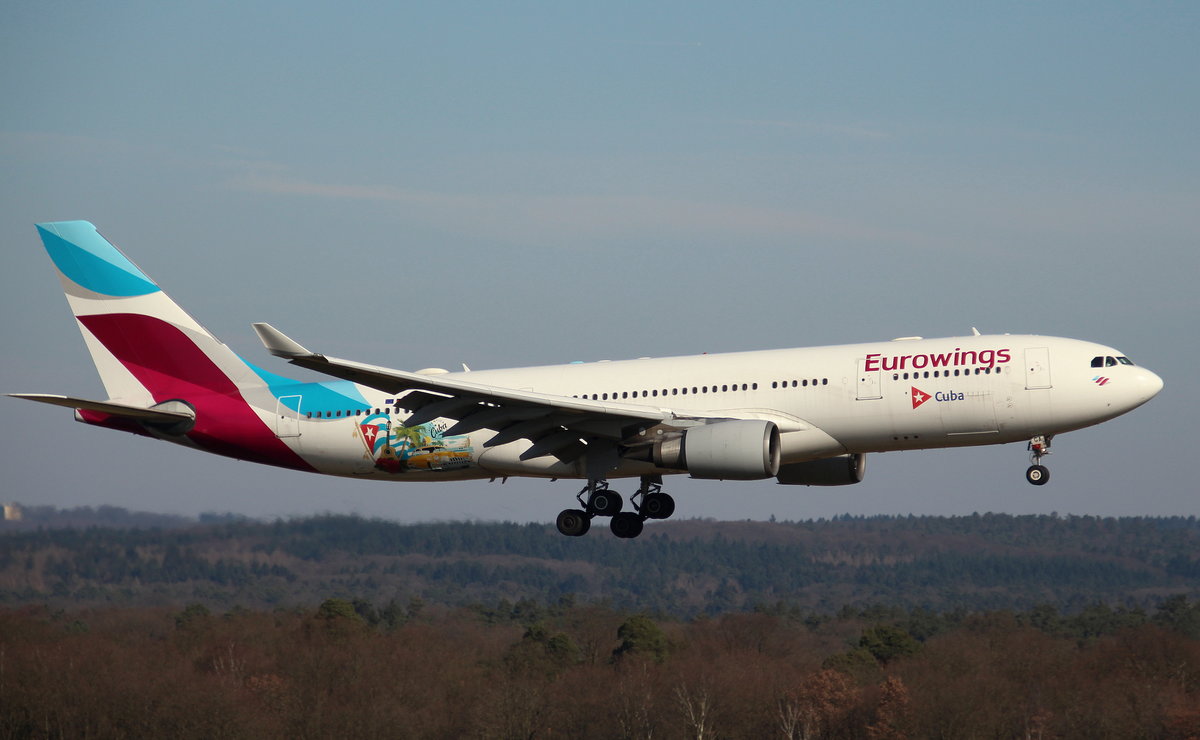 Eurowings, D-AXGA, MSN 530, Airbus A 330-203, 24.02.2018, CGN-EDDK, Köln-Bonn, Germany 