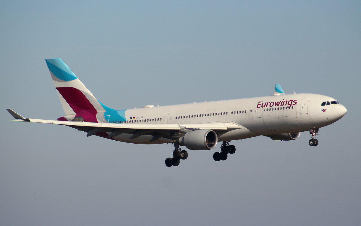 Eurowings, D-AXGE, MSN 612, Airbus A 330-203, 24.02.2018, CGN-EDDK, Köln-Bonn, Germany (Operated by Sun Express Deutschland) 