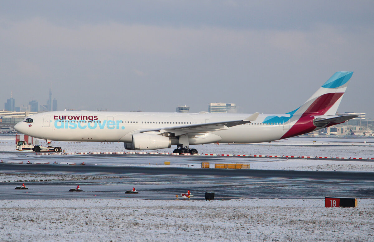 Eurowings Discover | D-AIKF | Airbus A330-343 | Frankfurt FRA | 21/01/2023