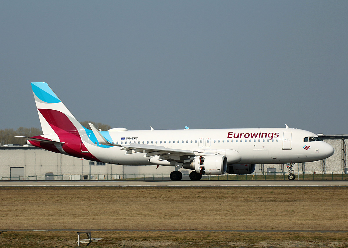 Eurowings Europe Malta, Airbus A 320-214, 9H-EWC, BER, 22.03.2025