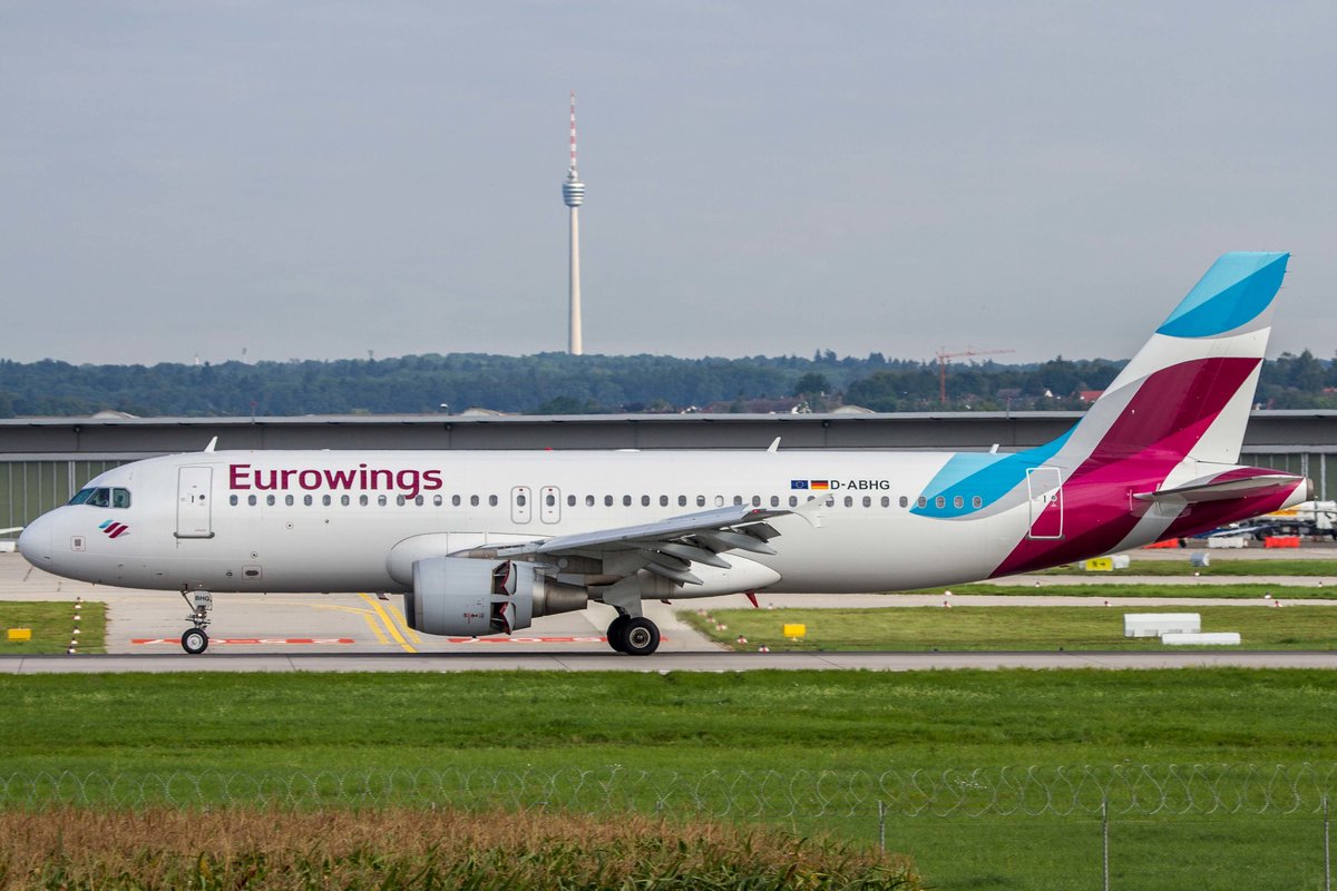 Eurowings (EW-EWG), D-ABHG, Airbus, A 320-214 (Wetlease v. AB), 05.09.2017, STR-EDDS, Stuttgart, Germany 