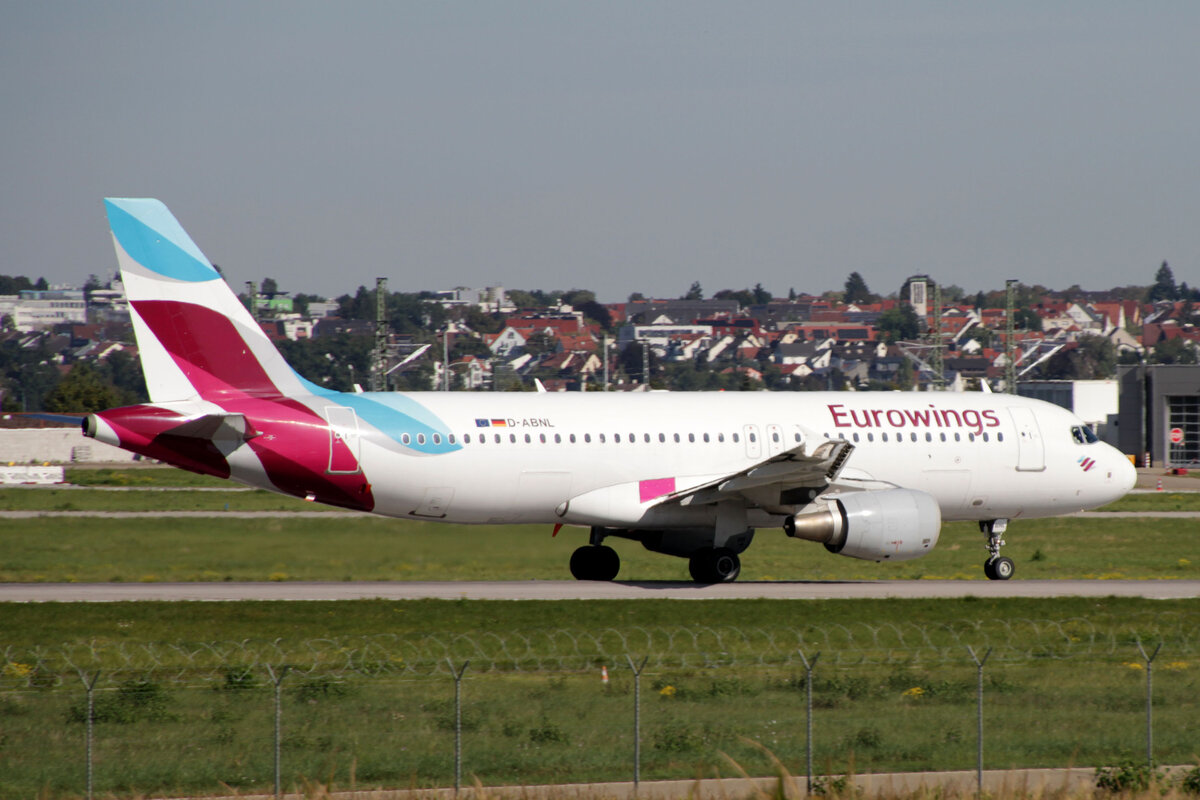 Eurowings (EW-EWG), D-ABNL, Airbus, A 320-214, 25.09.2023, EDDS-STR, Stuttgart, Germany