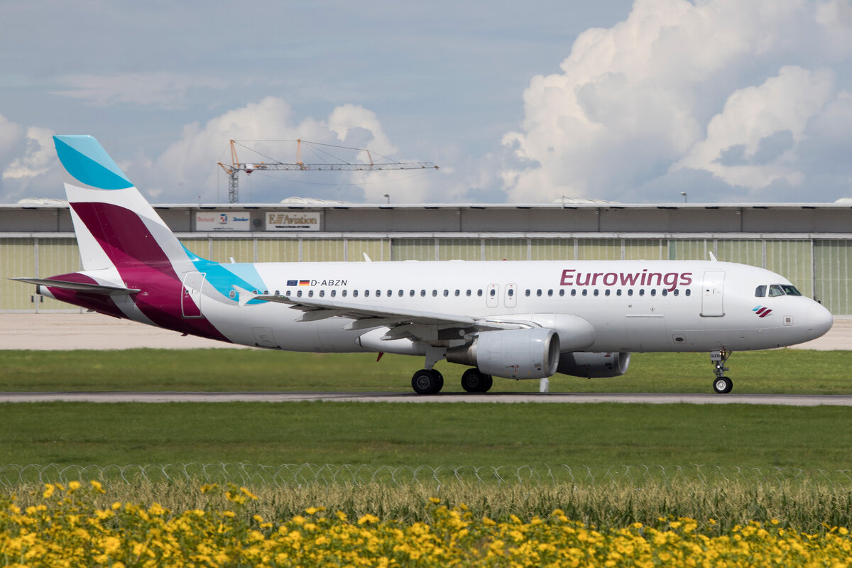 Eurowings (EW-EWG), D-ABZN, Airbus, A 320-216, 05.08.2021, EDDS-STR, Stuttgart, Germany