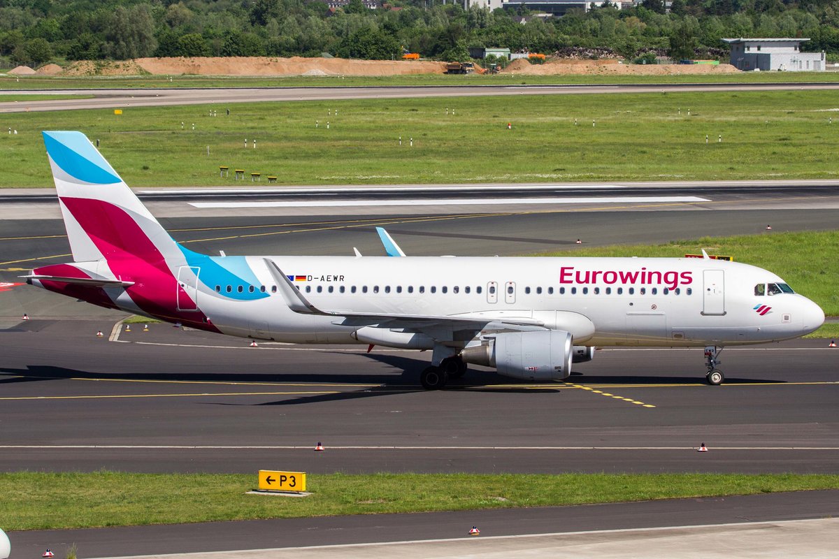 Eurowings (EW-EWG), D-AEWR, Airbus, A 320-214 sl, 17.05.2017, DUS-EDDL, Düsseldorf, Germany