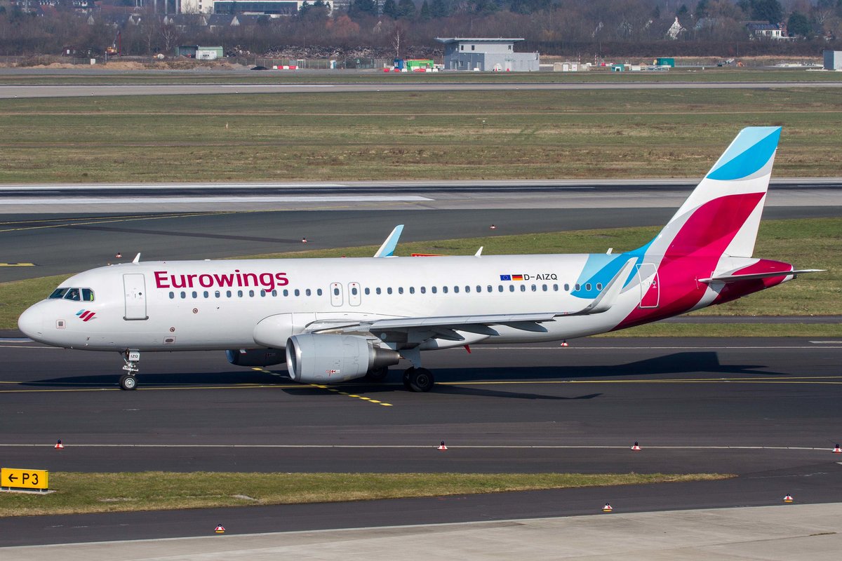 Eurowings (EW-EWG), D-AIZQ, Airbus, A 320-214 sl, 10.03.2016, DUS-EDDL, Düsseldorf, Germany 