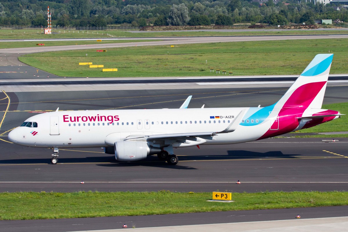 Eurowings (EW-EWG), D-AIZR, Airbus, A 320-214 sl, 22.08.2015, DUS-EDDL, Düsseldorf, Germany 
