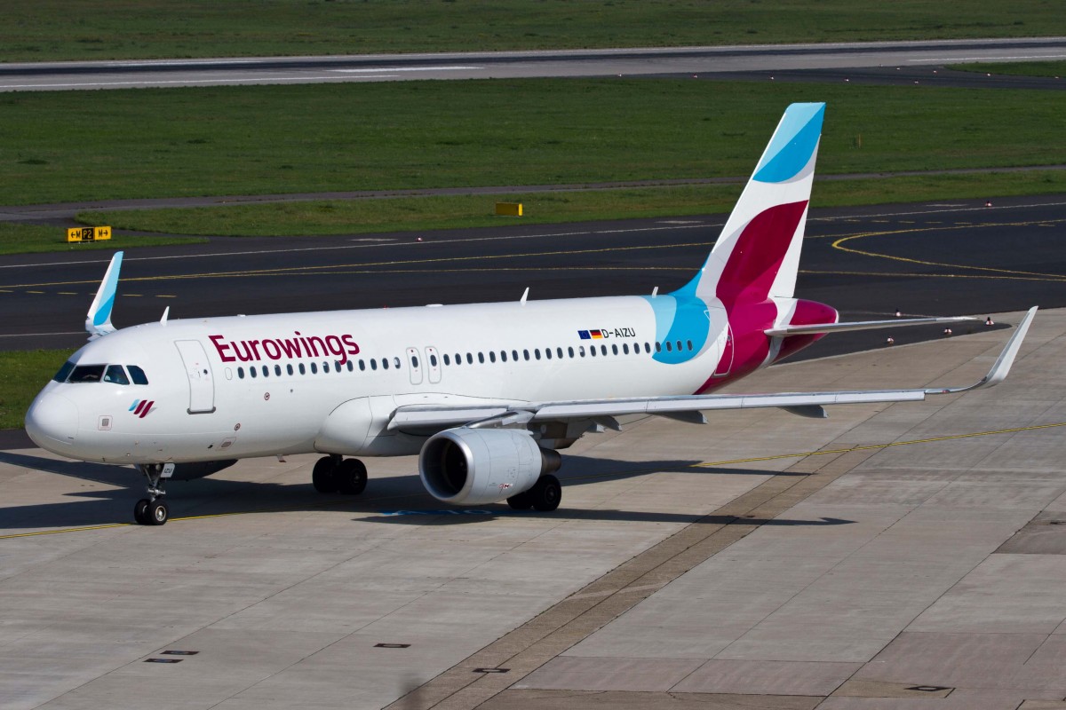Eurowings (EW-EWG), D-AIZU, Airbus, A 320-214 sl, 22.08.2015, DUS-EDDL, Düsseldorf, Germany 