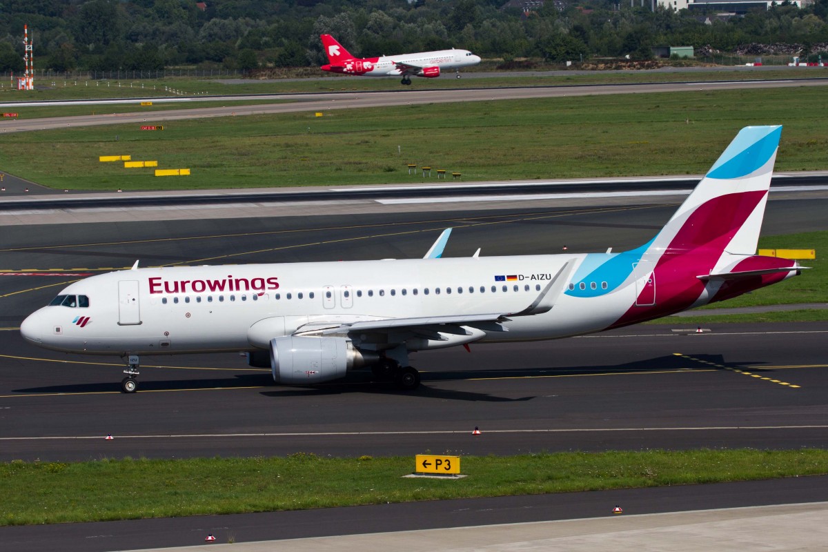 Eurowings (EW-EWG), D-AIZU, Airbus, A 320-214 sl, 22.08.2015, DUS-EDDL, Düsseldorf, Germany 