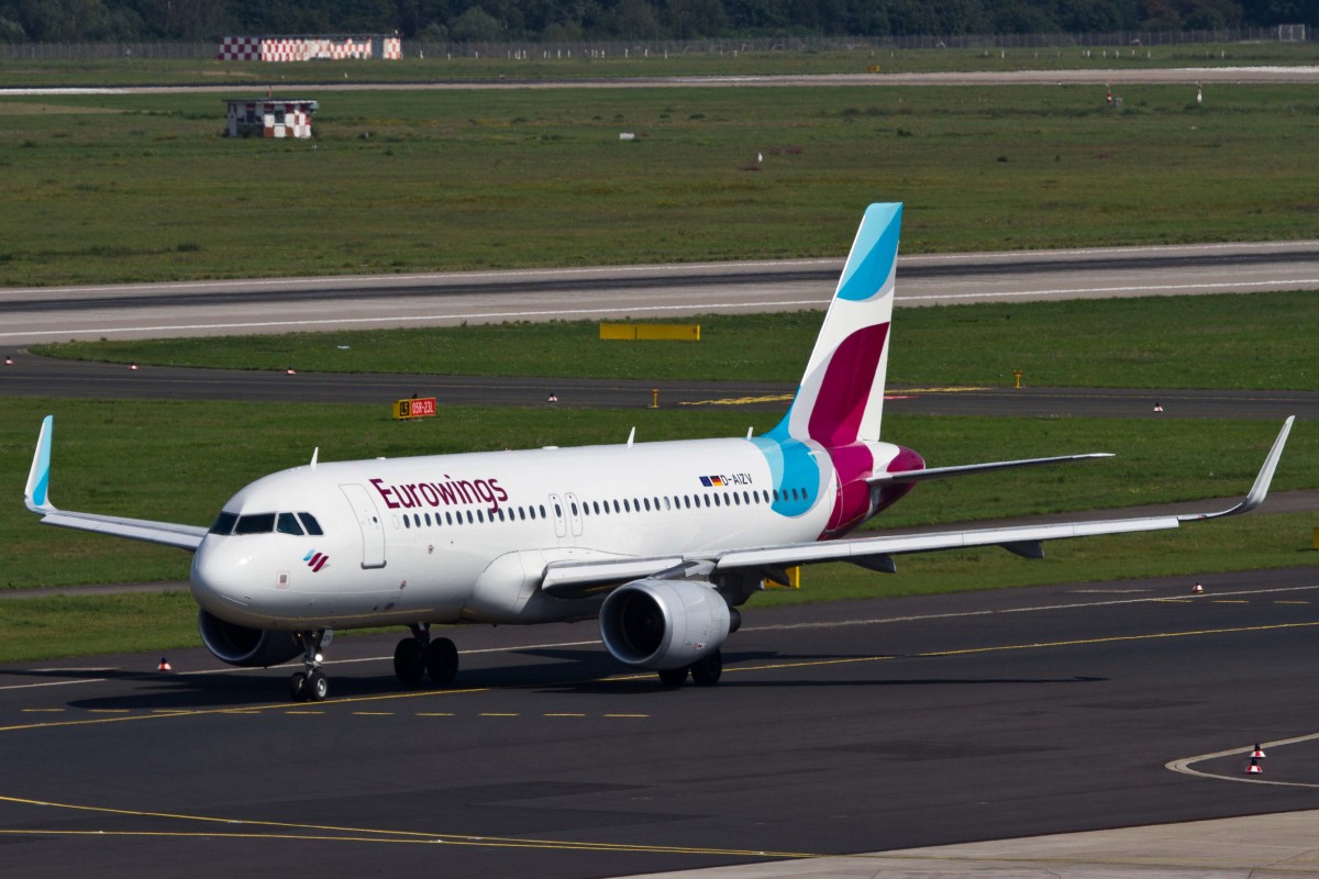 Eurowings (EW-EWG), D-AIZV, Airbus, A 320-214 sl, 22.08.2015, DUS-EDDL, Düsseldorf, Germany