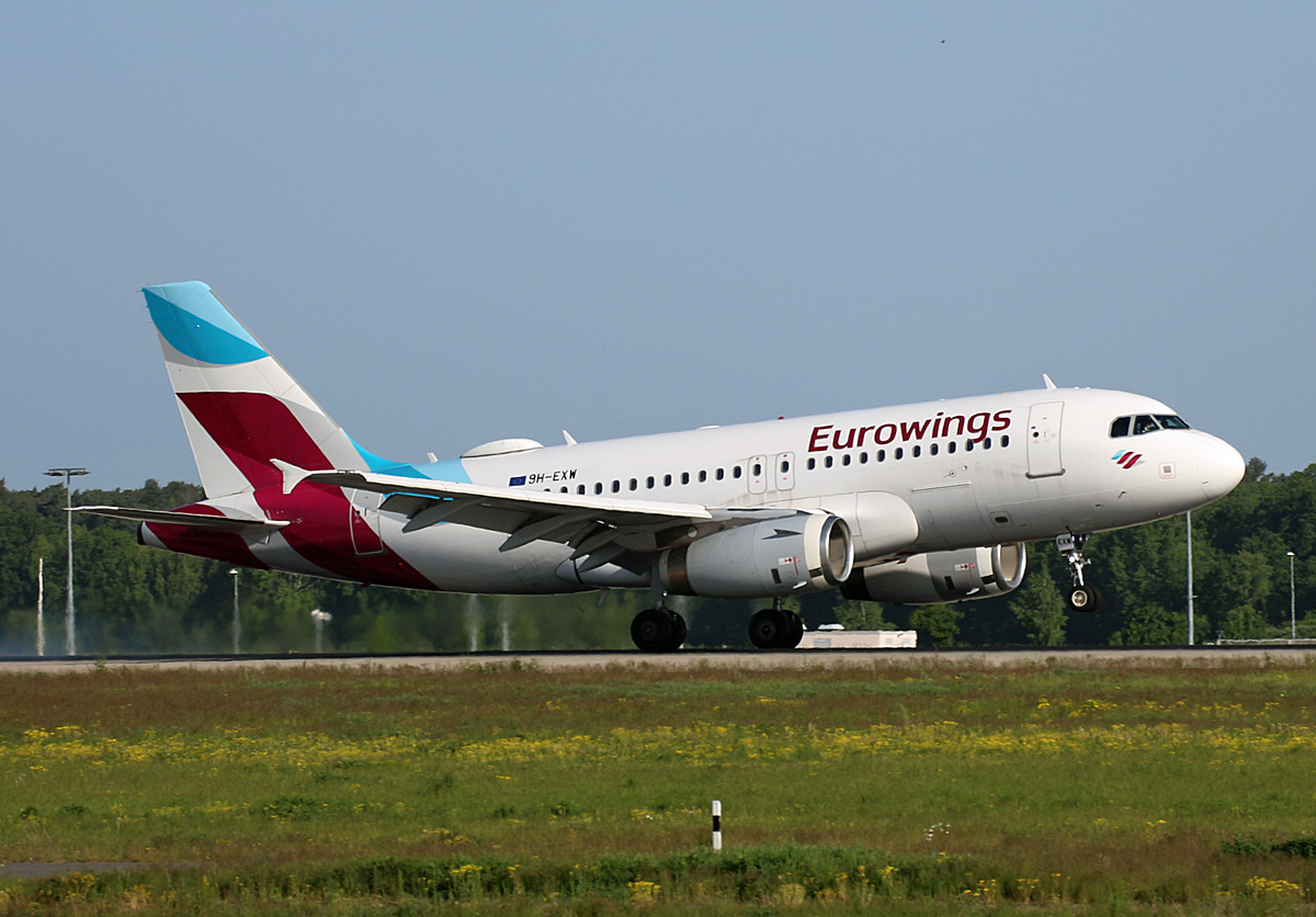 Eurowings Malta, Airbus A 319-132, 9H-EXW, BER, 18.05.2023