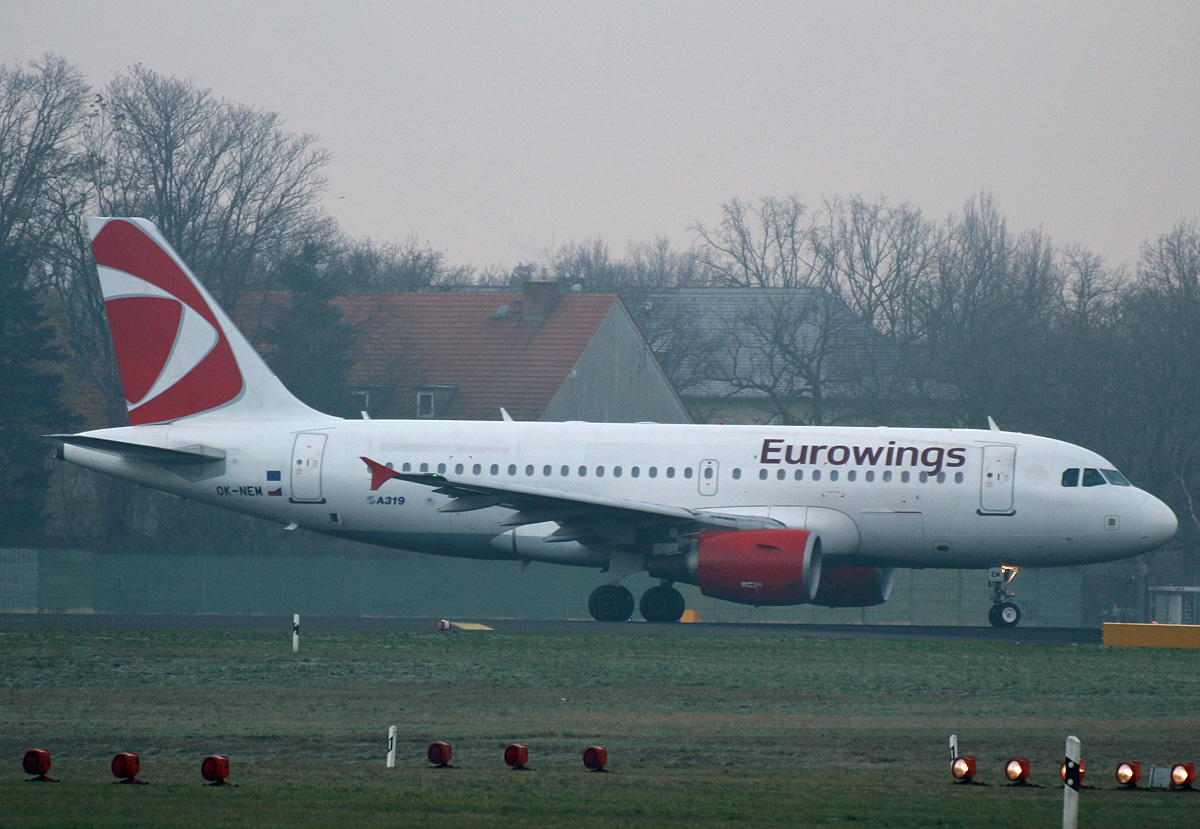 Eurowings(CSA), Airbus A 319-112, OK-NEM, TXL, 30.11.2019