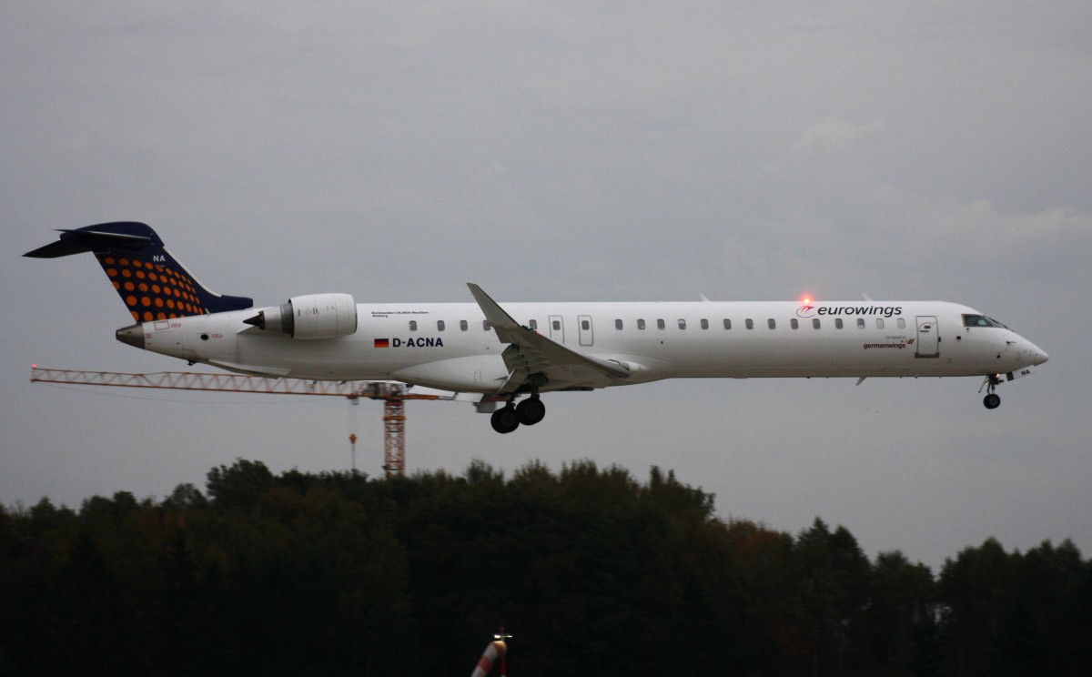 Eurowings,D-ACNA,(c/n15229),Canadair Regional Jet CRJ-900LR,19.10.2013,HAM-EDDH,Hamburg,Germany((mit Aufkleber-Germanwings)